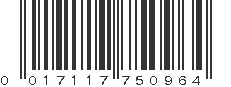 UPC 017117750964