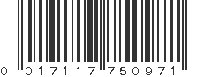 UPC 017117750971