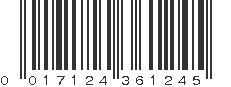 UPC 017124361245