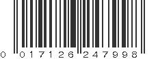 UPC 017126247998