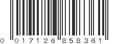 UPC 017126858361