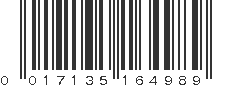 UPC 017135164989