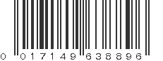 UPC 017149638896