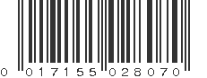 UPC 017155028070