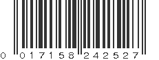 UPC 017158242527