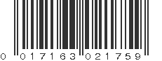 UPC 017163021759