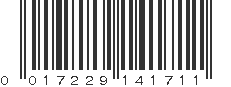 UPC 017229141711