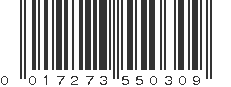 UPC 017273550309