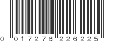 UPC 017276226225