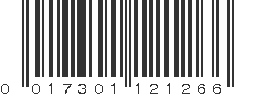 UPC 017301121266