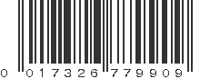 UPC 017326779909