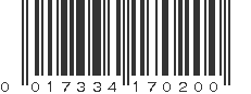 UPC 017334170200