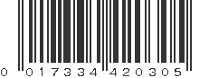 UPC 017334420305