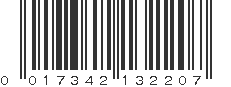 UPC 017342132207