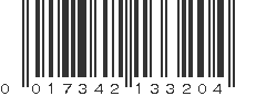 UPC 017342133204