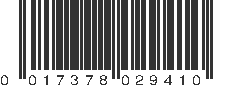 UPC 017378029410