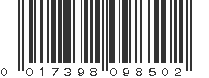 UPC 017398098502