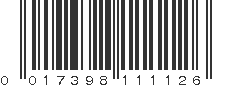 UPC 017398111126