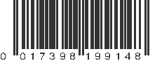 UPC 017398199148