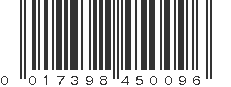 UPC 017398450096