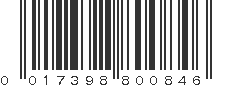 UPC 017398800846