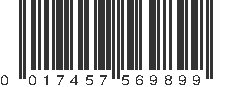 UPC 017457569899