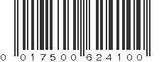 UPC 017500624100