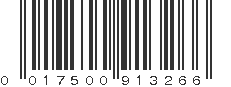 UPC 017500913266