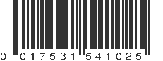 UPC 017531541025