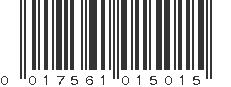 UPC 017561015015