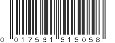 UPC 017561515058