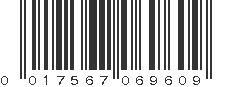 UPC 017567069609