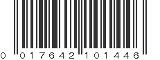 UPC 017642101446