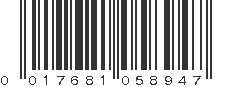 UPC 017681058947