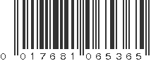 UPC 017681065365