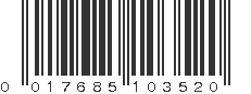 UPC 017685103520