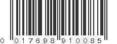 UPC 017698910085