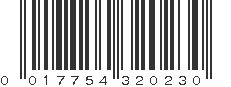 UPC 017754320230