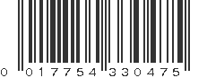 UPC 017754330475