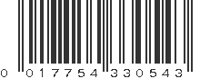 UPC 017754330543