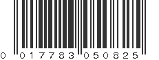 UPC 017783050825