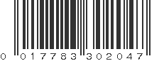 UPC 017783302047