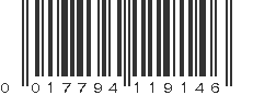 UPC 017794119146