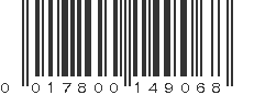 UPC 017800149068