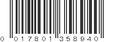 UPC 017801358940