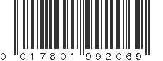 UPC 017801992069