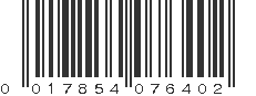 UPC 017854076402