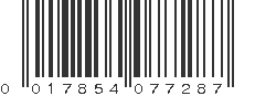 UPC 017854077287