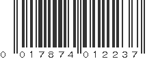 UPC 017874012237