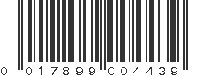 UPC 017899004439